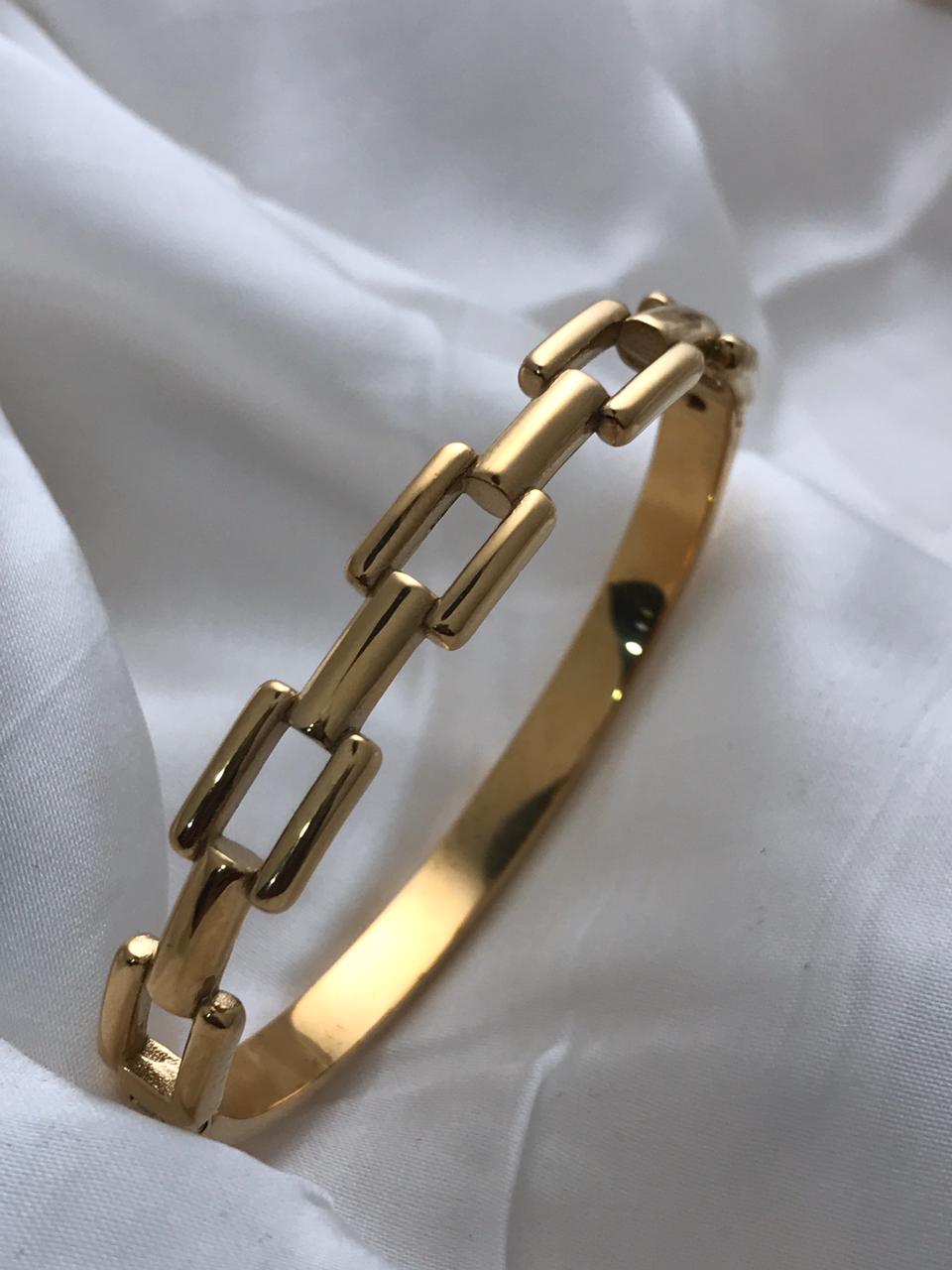 Gold Link Bracelet