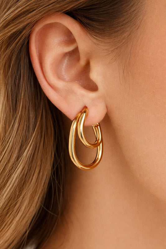 Entwined Hoops Earrings