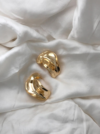 Golden Wave Earrings