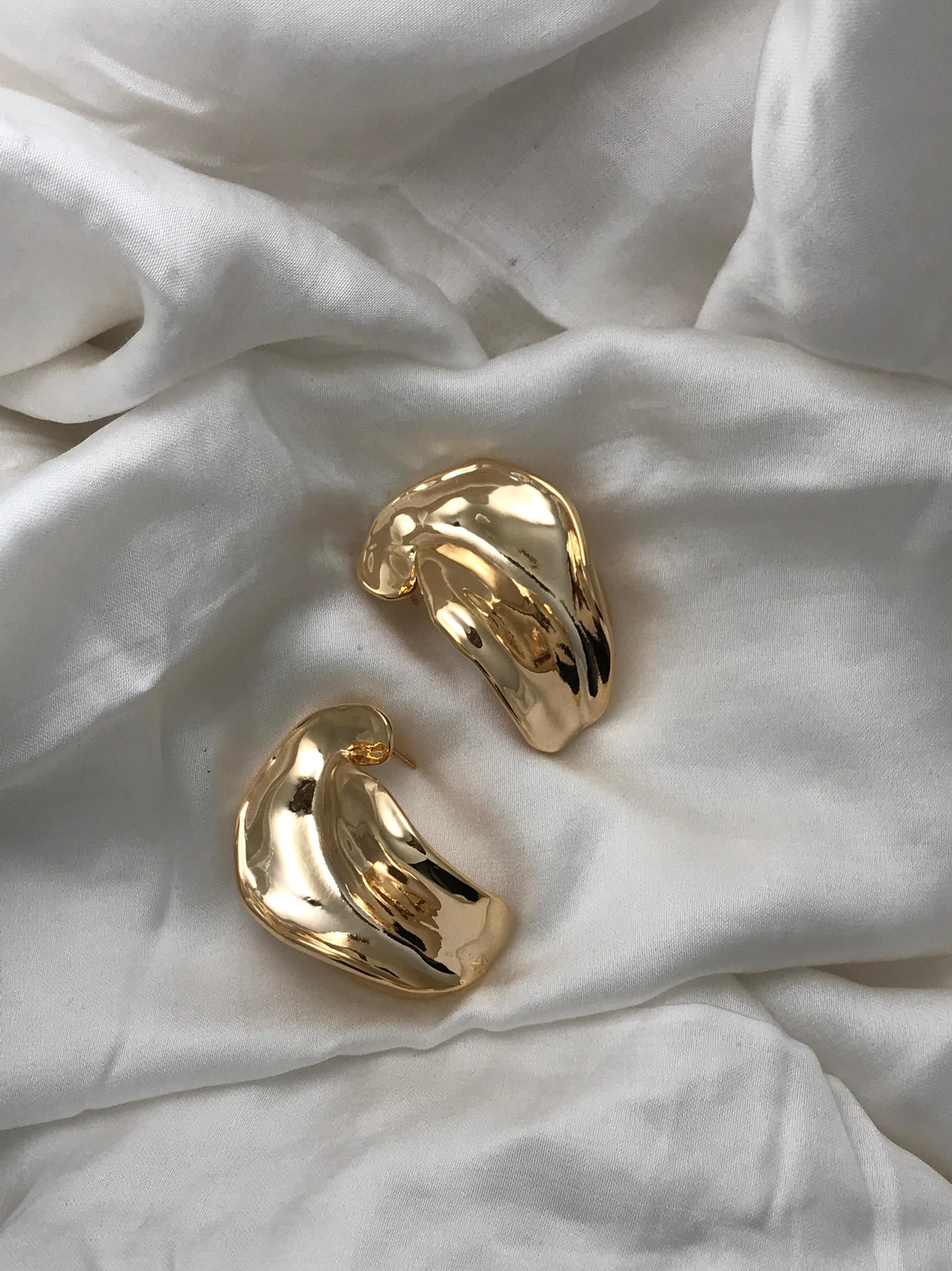 Golden Wave Earrings