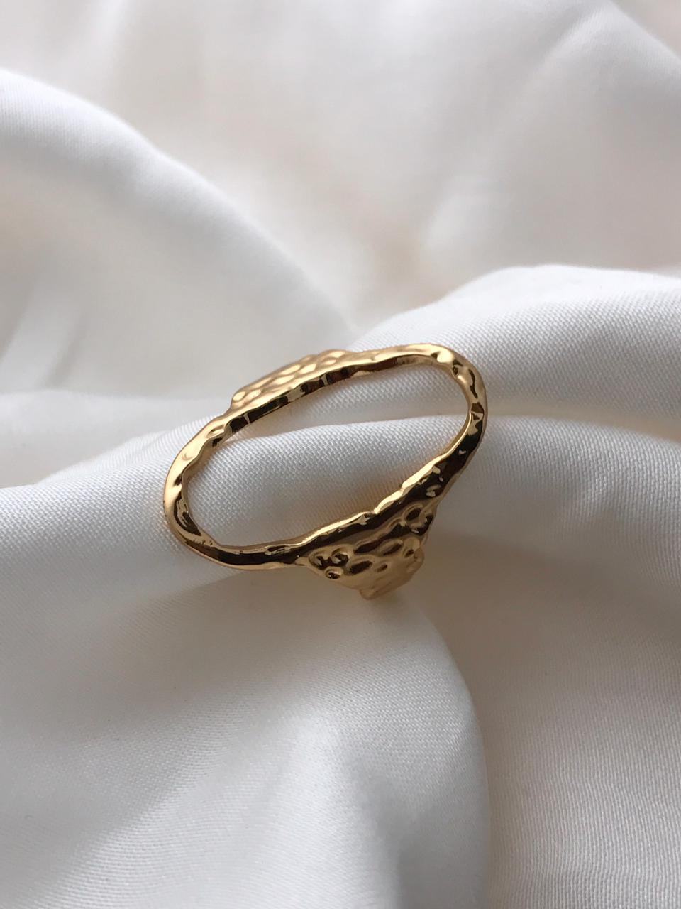 Molten Gold Ring