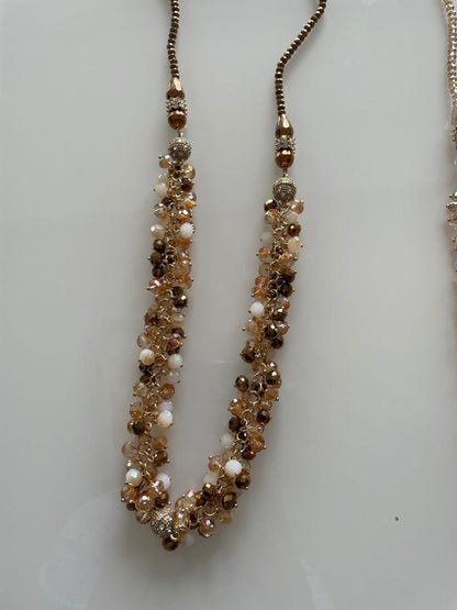 7 in 1 Copper Nude necklace